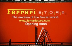 Ouverture du Ferrari Store de Londres