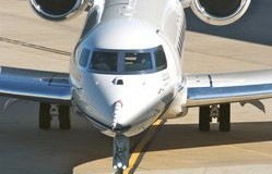 Le nouveau jet Gulfstream G650 pointe le bout de son fuselage