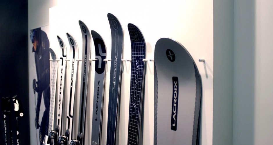 Les skis de luxe laissent leurs traces