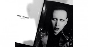 Marylin Manson sous la bénédiction de Saint Laurent
