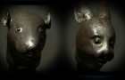 Année du serpent, le rat et le lapin rentrent à la maison